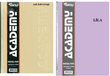 Defter 400 yaprak Ciltli 20x28 Sert Kapak Çizgili özkan 70 gr - 3