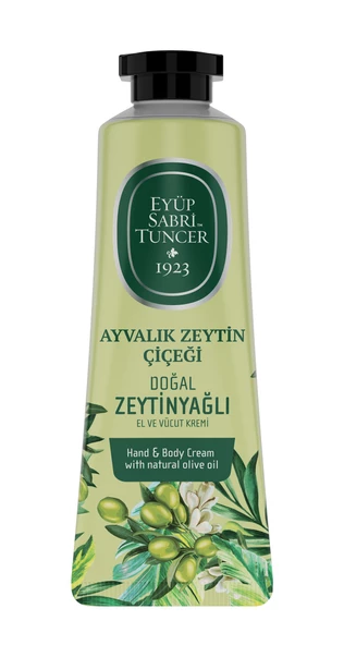 Eyüp Sabri Tuncer Ayvalık Zeytin Çiçeği Doğal Zeytinyağlı El ve Vücut Kremi 50 ml