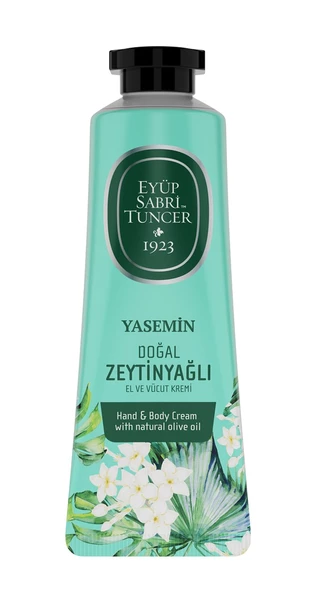 Eyüp Sabri Tuncer Yasemin Doğal Zeytinyağlı El ve Vücut Kremi 50 ml