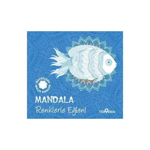 Mandala Renklerle Eğlen / Büyüklere Boyama