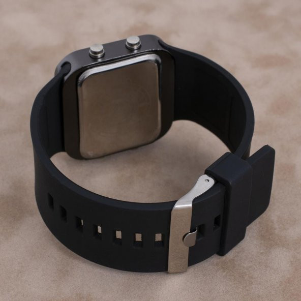 SaaTTino Watch Siyah Kasa Siyah Kordon Led Free Dijital Erkek Kol Saati ST-303894 - 3