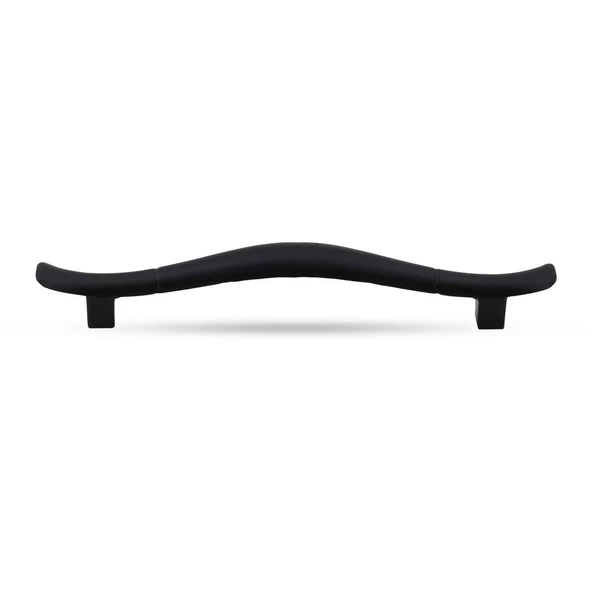 Orkide Çekmece Dolap Dolabı Kulpu Kulbu (128 MM-12.8 CM) Mat Siyah Metal Kulpları Mobilya Mutfak - 2