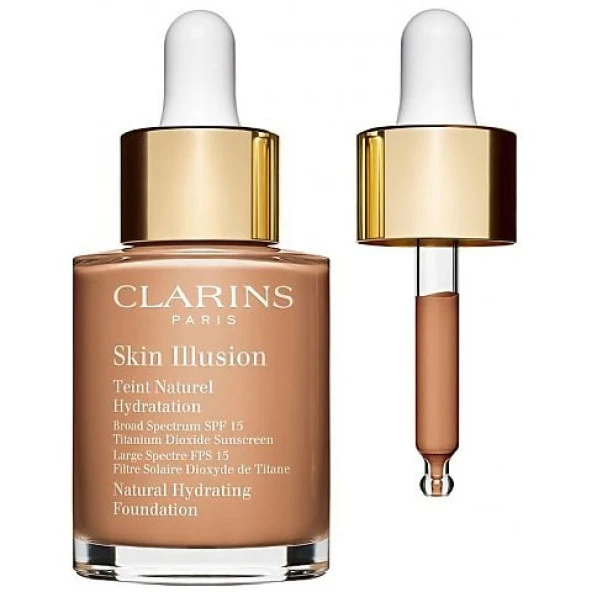 Clarins Skin Illusion Natural Hydrating Fondöten 108,3 SPF15