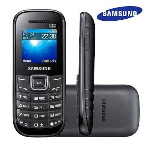SAMSUNG E1205-B130 Siyah Tuşlu Cep Telefonu