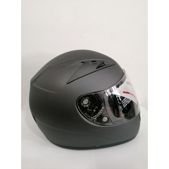 RMS KAPALI KASK 1987 MAT GRİ - 2