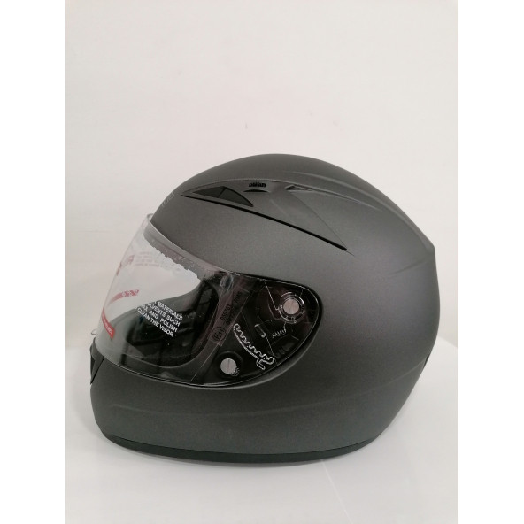 RMS KAPALI KASK 1987 MAT GRİ - 3