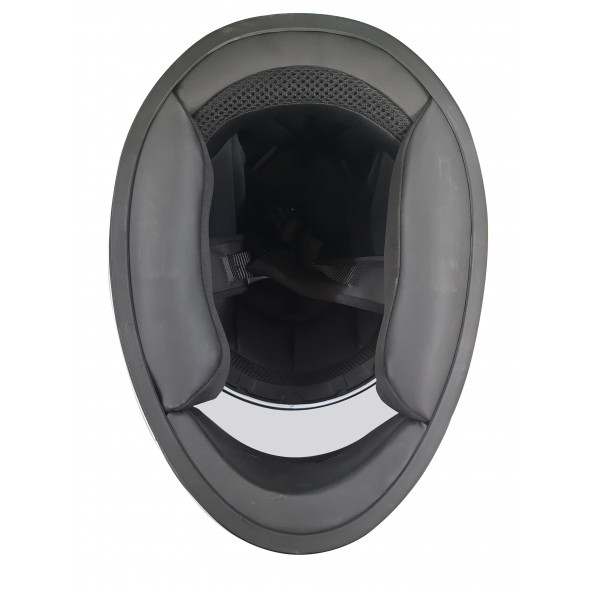 RMS KAPALI KASK 1987 MAT GRİ - 7