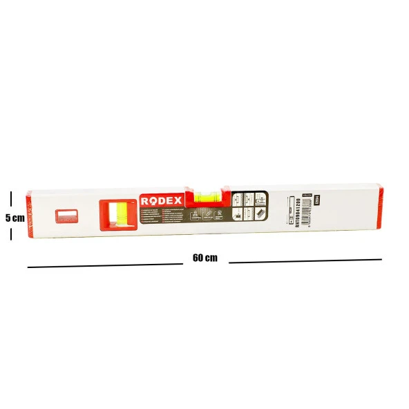 Rodex Alüminyum Su Terazisi 60 Cm - 3