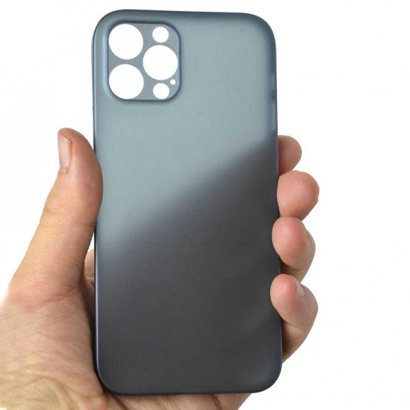 Apple iPhone 12 Pro 6.1 Kılıf Ultra İnce Hayalet Kapak - 9
