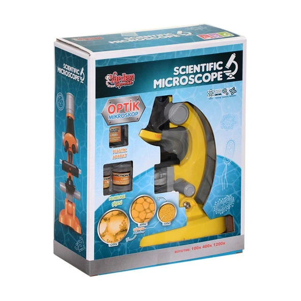 KM-1012A-1 1013A-1 Işıklı Objektif Bilim Mikroskopu - 2