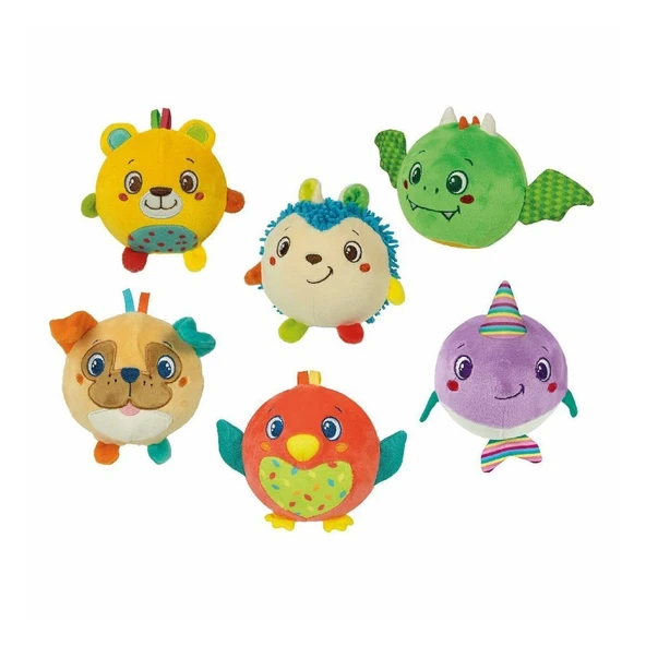 17683 Baby Clementoni - Yumuşak Hayvan Arkadaşlar -1 adet stokta olan gönderilir - 2