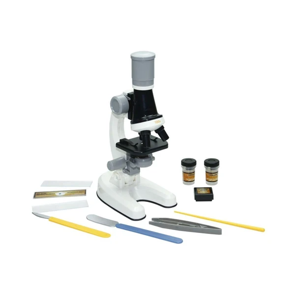 KM-1012A-1 1013A-1 Işıklı Objektif Bilim Mikroskopu - 3