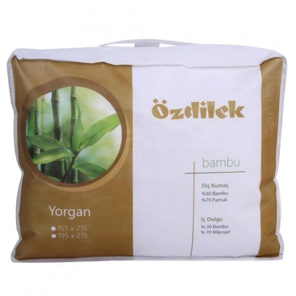 Özdilek Tek Kişilik Bambu Yorgan 155X215