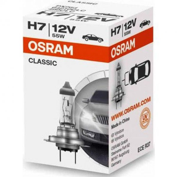 OSRAM 64210CLC-FAR AMPULU 12V H7