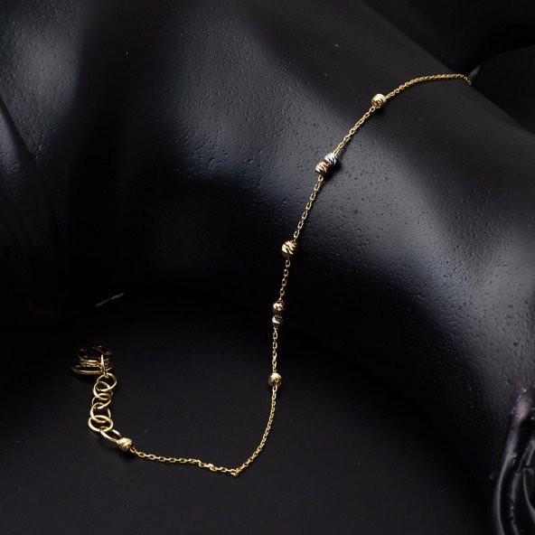 Kolye & Bileklik Dorika Toplu Altın Set - Resim 7