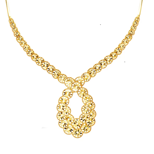 Yıldız 22 Ayar Taşsız Altın Gerdanlık