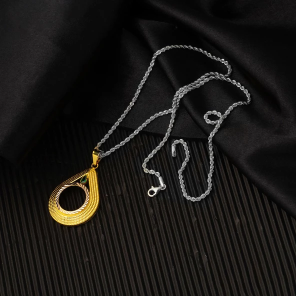 Damla 14 Ayar Çeyrek Altın Çerçevesi - Resim 7