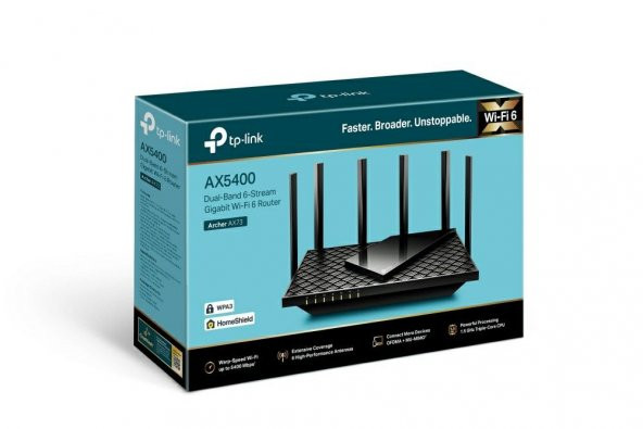 TP-LINK ARCHER  AX73  AX5400 DUAL BAND WIFI 6 ROUT - 4