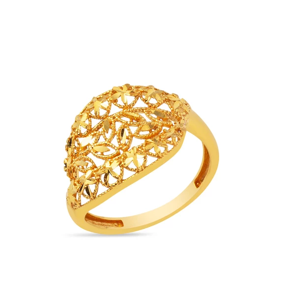 Trend 22 Ayar Altın Yüzük
