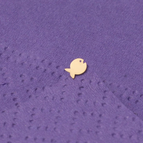 Balık 14 Ayar Altın Hızma - 2