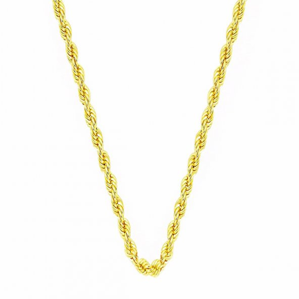 Burgu 14 Ayar Altın Zincir 50 cm. ürün görseli 1