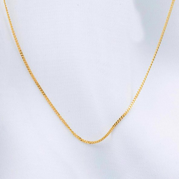 22 Ayar Altın Zincir 50cm - Resim 3