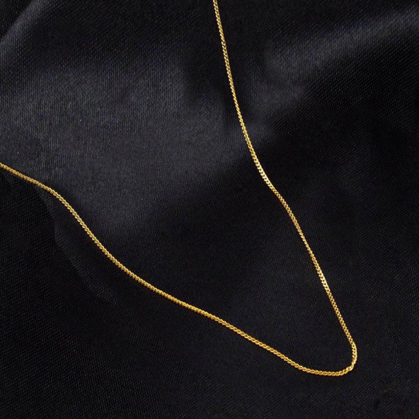 22 Ayar Altın Zincir 50cm - Resim 4