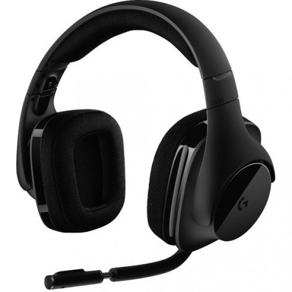 Logitech G G533 DTS 7.1 Surround Ses Kablosuz Oyuncu Kulaklığı - Siyah