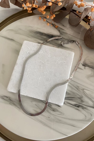 Çelik İtalyan Zincir 45cm - 8