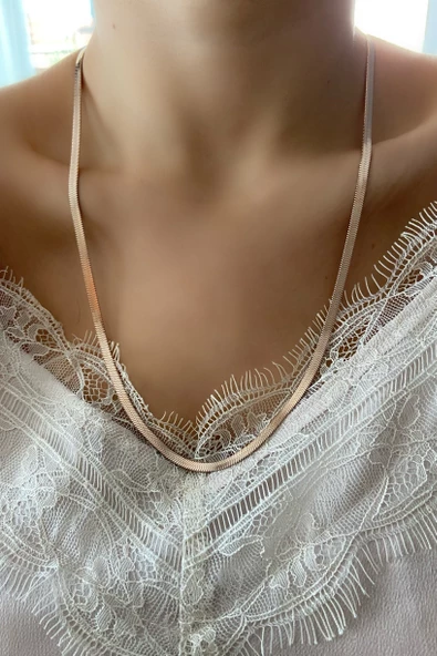 Çelik İtalyan Zincir 60cm - 10