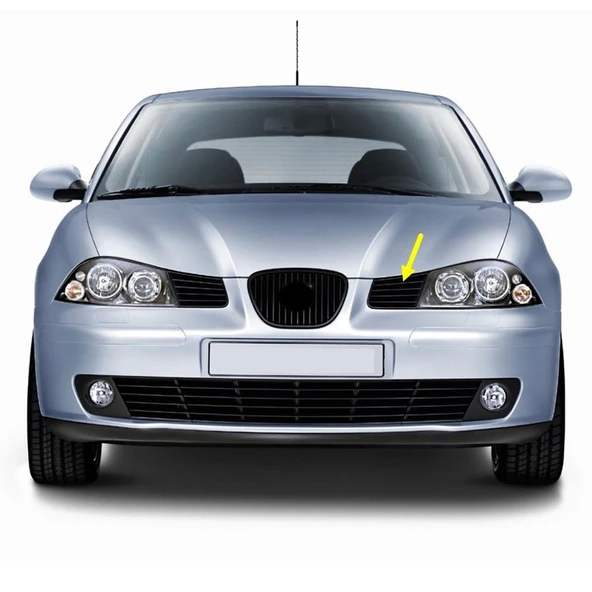 Seat İbiza 2002-2009 Ön Panjur Sol Yan Parçası Izgarası 6L0853677