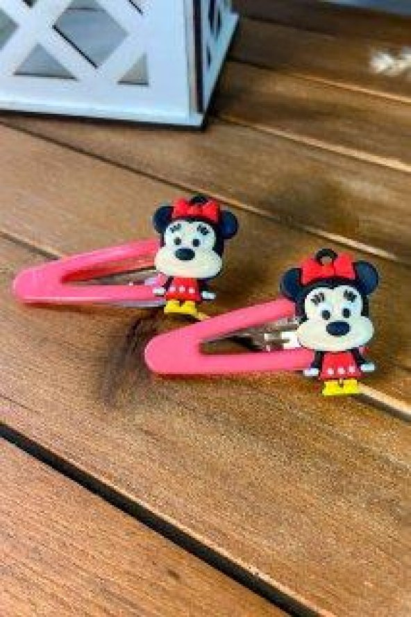 2li Minnie Çıtçıt Toka Pembe SBT601