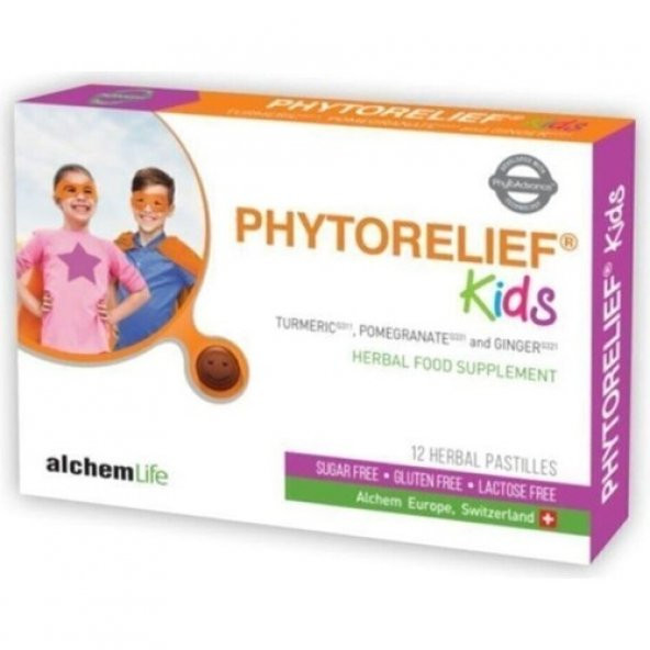 Phytorelief Kids 12 Pastil