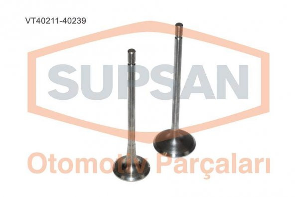 SUPSAN VT40211-40239-SUBAP EMME EKSOZ MGN-CLIO 1.4 LGN 1.6 16V F3 MOTOR K4M-K4J IN-8/EX-8 7700107489-