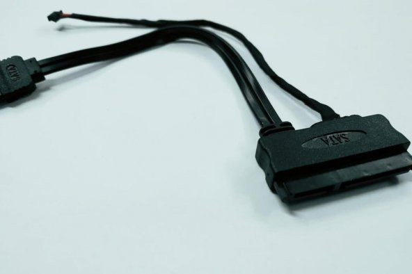 7+15 22 Pin Power/Data Sata to 5 pin Power Konnektör Kablo