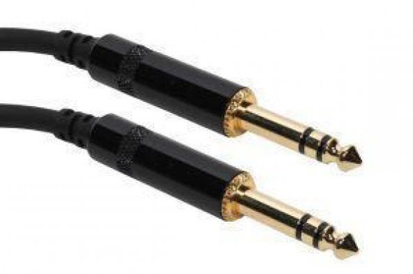 6.3 mm Erkek-Erkek Stereo Trs Kablo 5 Metre