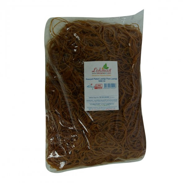 Kauçuk Paket Lastiği Para Lastiği 1000 Gr Paket - 4