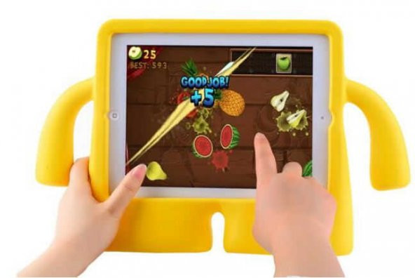 Casper Via S38 Plus S48 L8 8inç Kılıf Çocuklar İçin Standlı Koruyucu Tablet Kılıf - 8