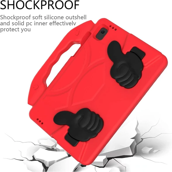 Casper Via S50 L50 Kılıf Çocuklar İçin Standlı Koruyucu Tablet Kılıf - 10