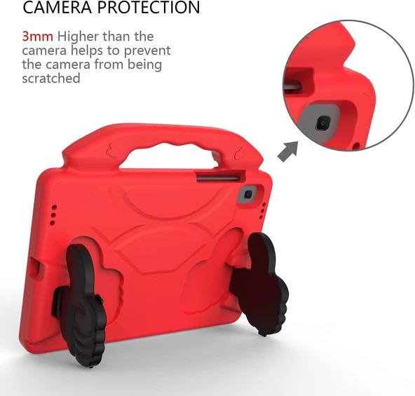 Casper Via S50 L50 Kılıf Çocuklar İçin Standlı Koruyucu Tablet Kılıf - 8