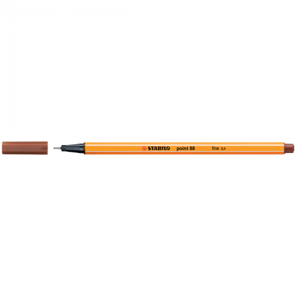 Stabilo Keçe Uçlu İnce Kalem 88 Point 0.4 MM Kan Kırmızısı 88/38