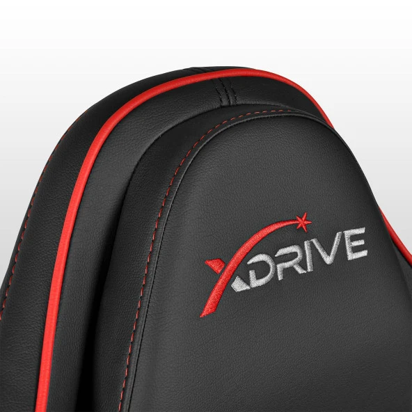 xDrive Sancak Profesyonel Oyuncu Koltuğu Kırmızı/Siyah - 8