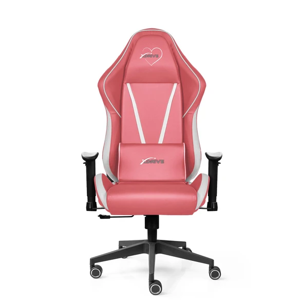 xDrive Sancak Profesyonel Oyuncu Koltuğu Pembe/Beyaz - Resim 2