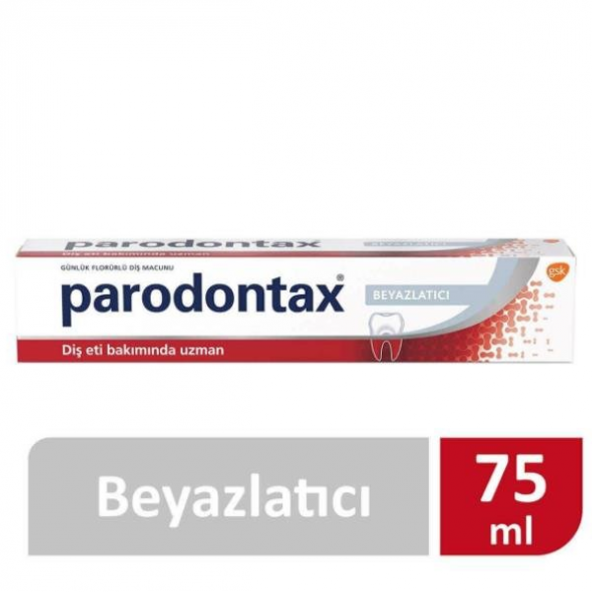 Parodontax Günlük Diş Macunu Beyazlatıcı 75 ml