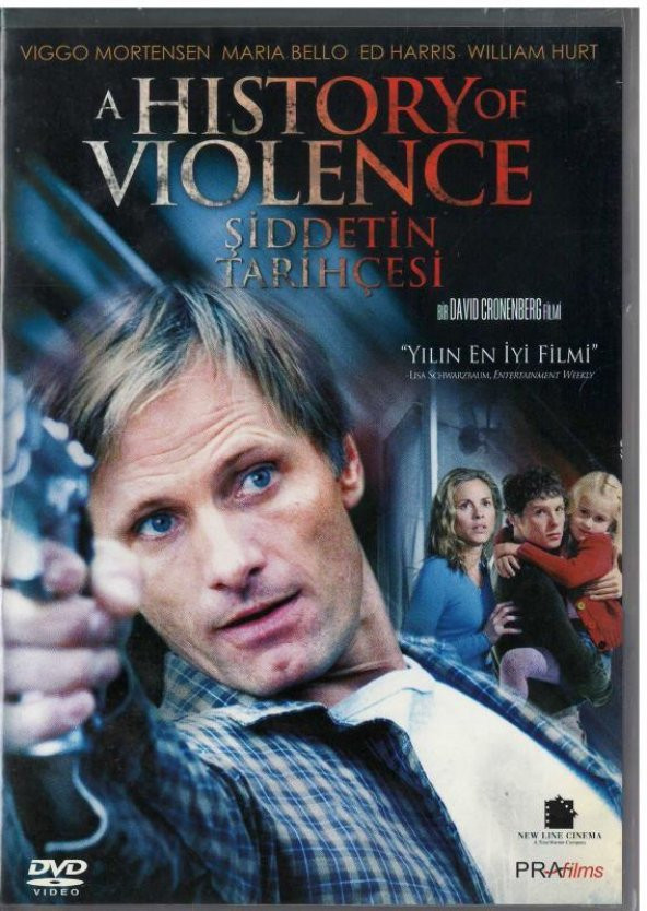 Şiddetin Tarihçesi Kullanılmış Koleksiyonluk DVD Film