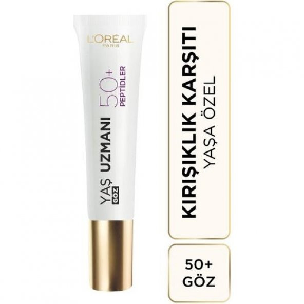 Loréal Paris Yaş Uzmanı 50+ Kırışıklık Karşıtı Yenileyici Göz Kremi