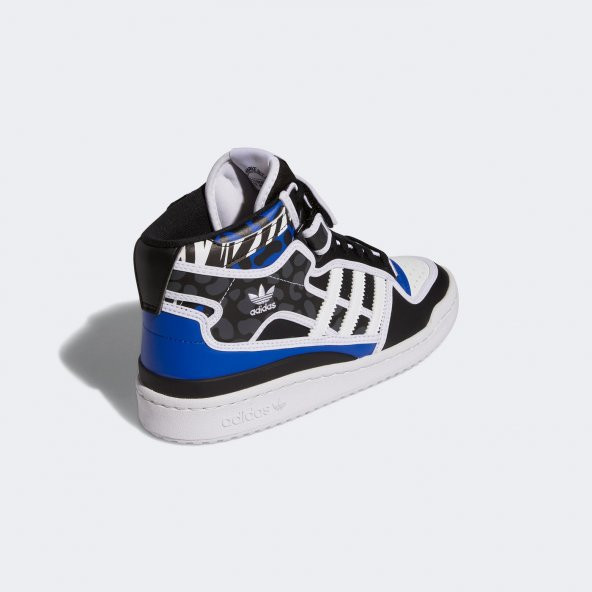 ADİDAS FORUM MID ERKEK BASKETBOL AYAKKABI GV8053 SİYAH (E-406) - 3