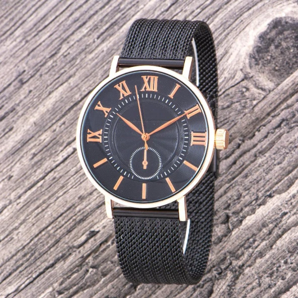 Unisex Kol Saati Özel Tasarım Hasır Kordon Bileklik ST-303851 - 4