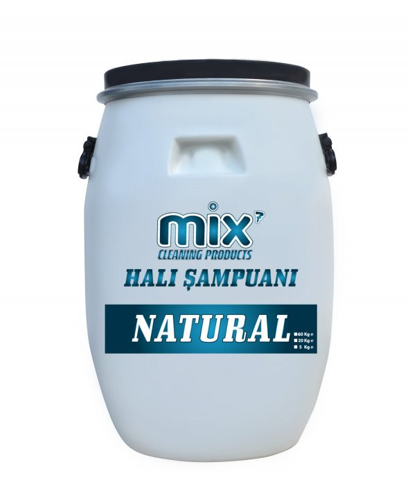 MİX7 NATURAL HALI ŞAMPUANI 60 KG