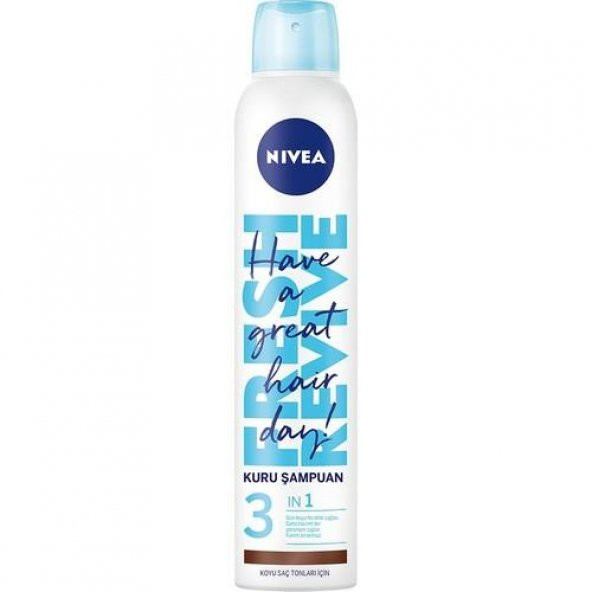 Nivea Kuru Sampuan Koyu Ton 200ml